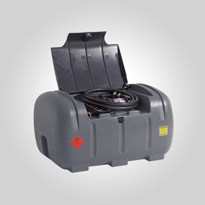 Réservoir compact PEHD gasoil 200 l équipé 12v NM + sangles