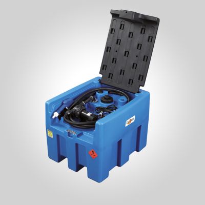 Réservoir PEHD adblue 200 l - pompe 12v - pistolet auto + sangles