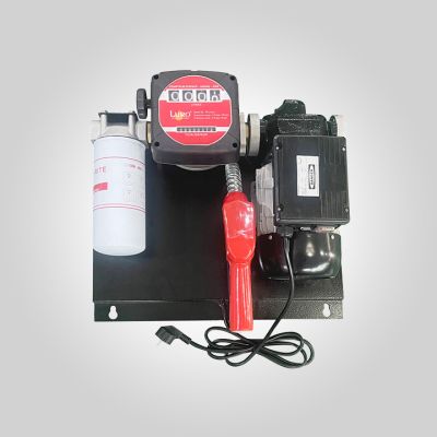 Equipement gasoil 230v sur platine - pistolet self - débit 100 l/mn