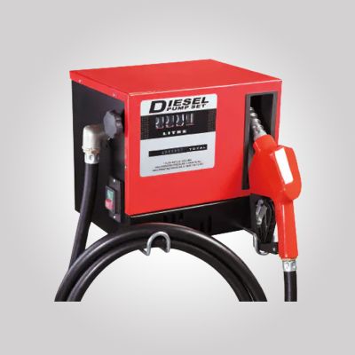 Equipement gasoil 230v type cube - pistolet auto- débit 