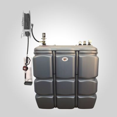 Citerne PEHD huile 1 500 l huile moteur 3:1