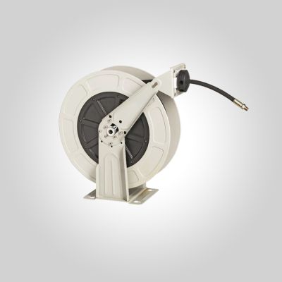 Enrouleur graisse ABS/acier orientable 10 m - 1/4"