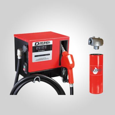 Equipement gasoil 230v type cube débit 60 l/mn avec filtre